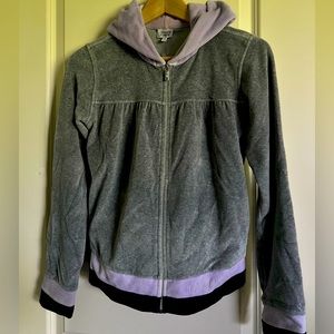 Armani Junior Velour Hoodie